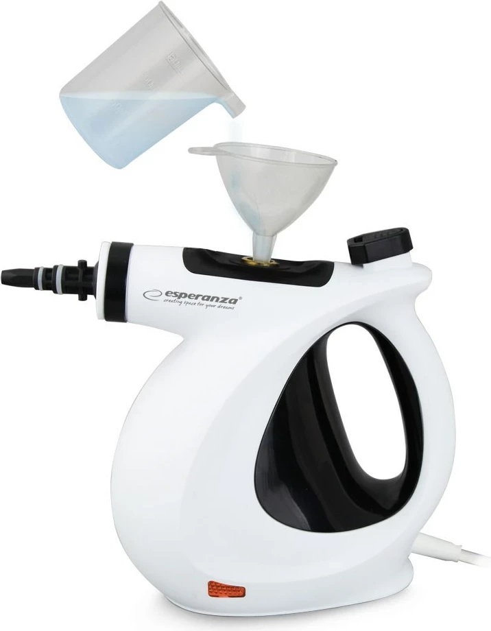 Prašnik na paro, 0,35 L, 900 W, bel - Esperanza EHS008