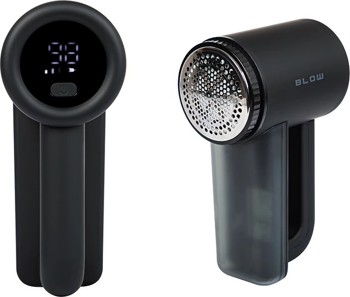Mlinček za oblačila BLOW LR-51 Unique, z baterijo, LCD zaslon, črn