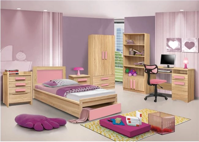 Nočna omarica Playroom Sonama-Roza FH331+FH336.02 40Χ48Χ39cm