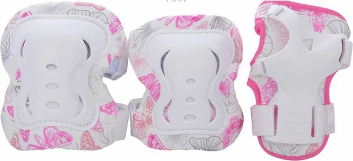 Zaščitni set za otroke Tempish, bel in črn