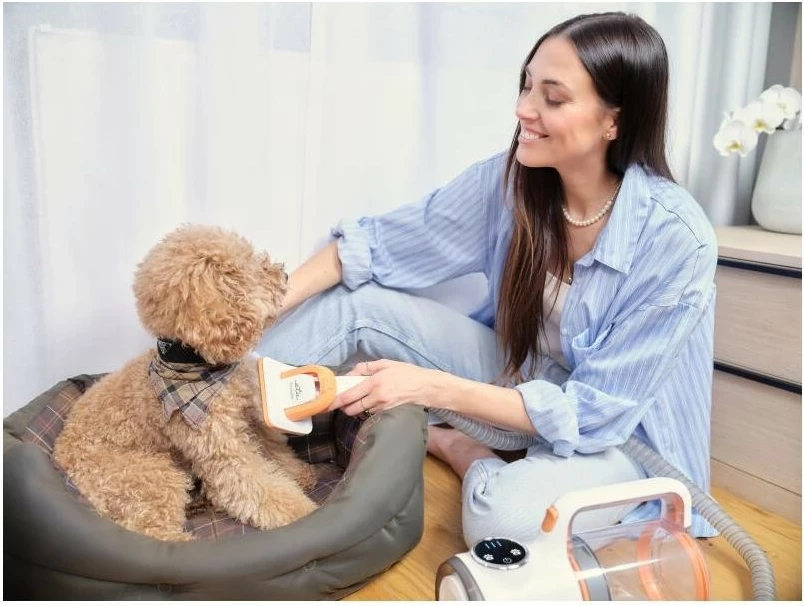 Makinica za britje hišnih živali ETA Pet Master 421690000, bela