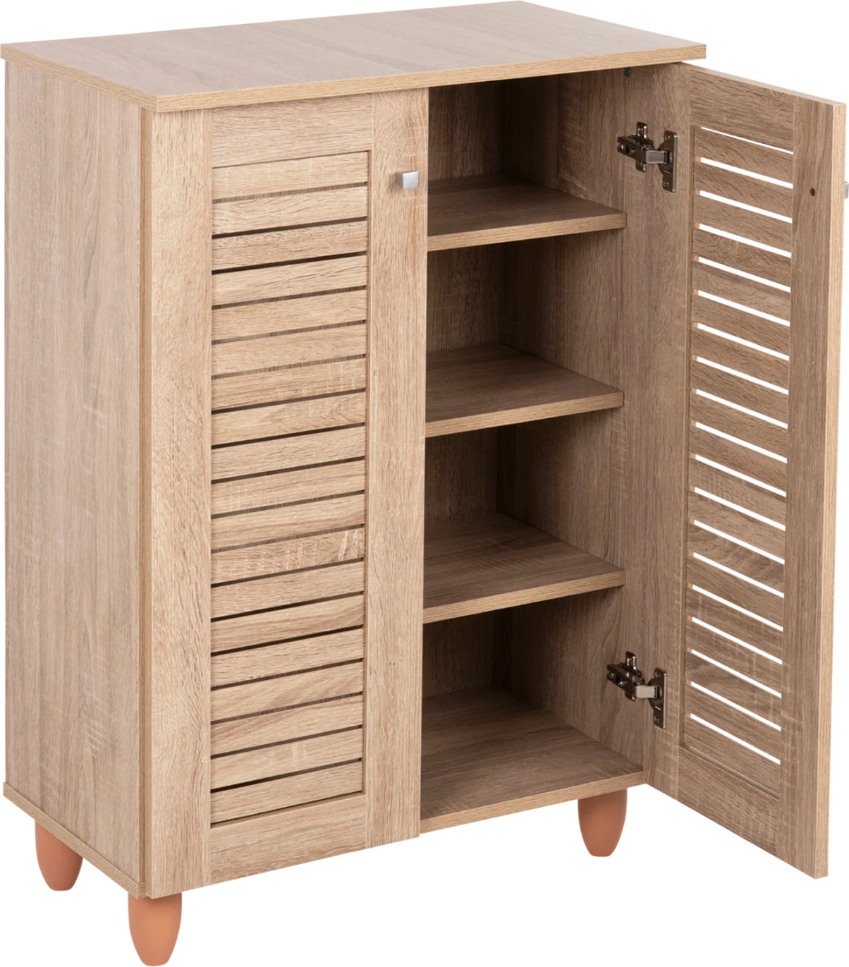 Omara za čevlje PROLLY FH9608.02 melamin v sonama barvi-2 vrata-4 police 60x34x88Hcm