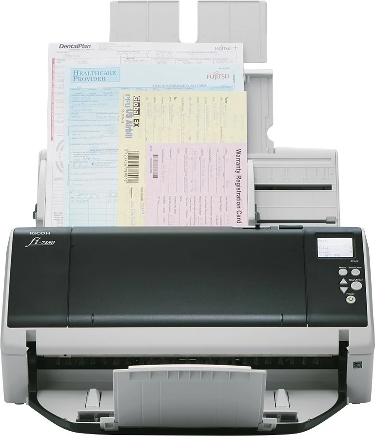 Skenalnik dokumentov Ricoh fi-7480, samodejen, siv