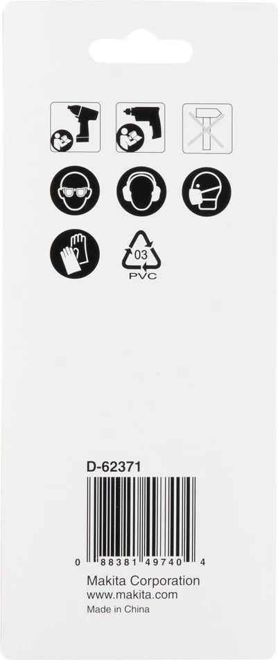 Svedri za les Makita 7-delni, 1/4"