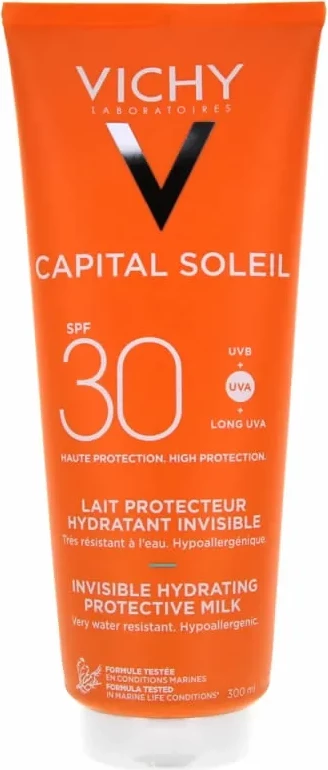 Kremo za sončenje za obraz in telo Vichy Capital Soleil SPF30 unisex 300 ml