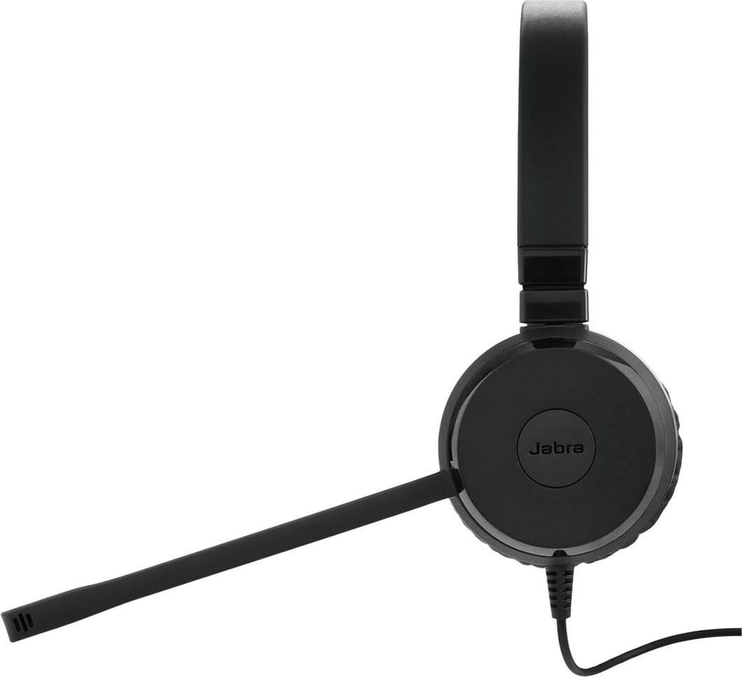Slušalke Jabra Evolve 20SE MS Stereo, s kablom, črne