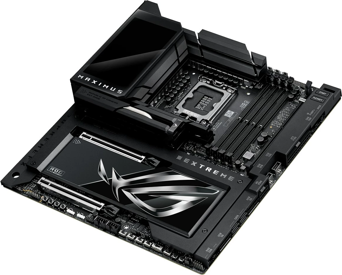 Matična plošča ASUS ROG MAXIMUS Z890 EXTREME, vtičnica LGA 1851, črna Matična plošča ASUS ROG MAXIMUS Z890 EXTREME, vtičnica LGA 1851, črna
