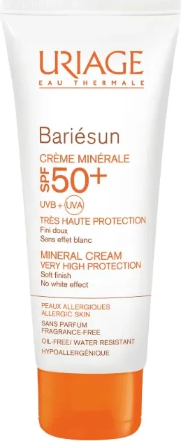 Mineralni zaščitni krem SPF50+, 100 ml, unisex Uriage Bariésun