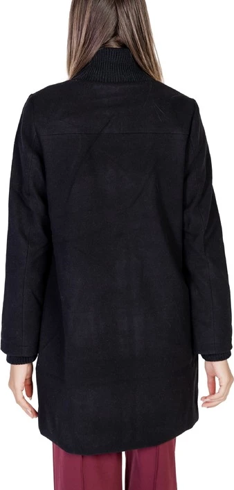 Elegantna ženska plašč Street One, črn