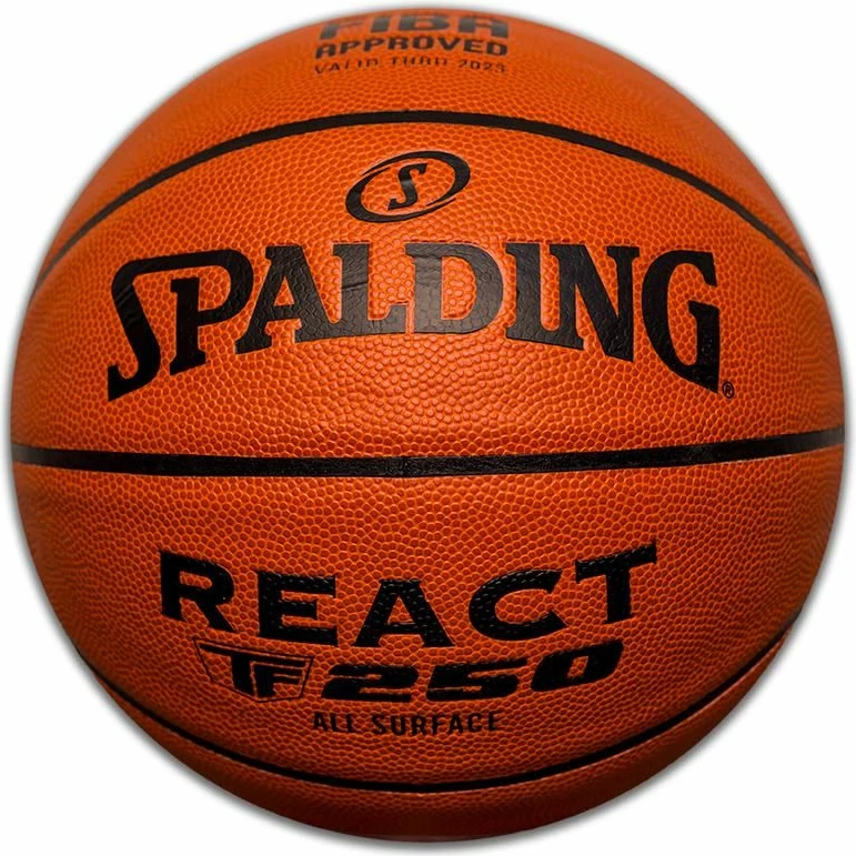 Košarkarska žoga Spalding React TF-250, za moške in ženske