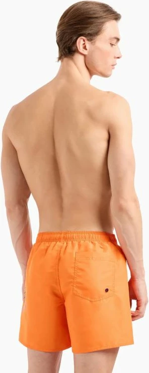 Plavalne hlače Emporio Armani za moške, oranžne