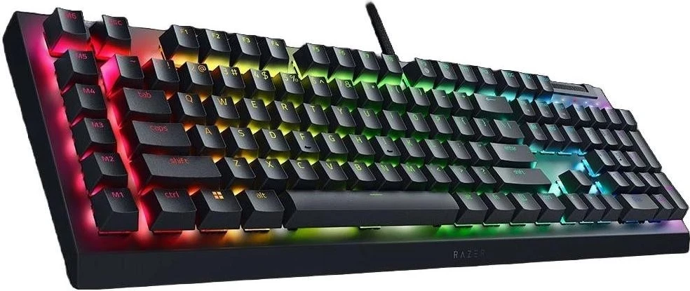 Mehanska tipkovnica z RGB osvetlitvijo, Razer BlackWidow V4 X, z Green stikali