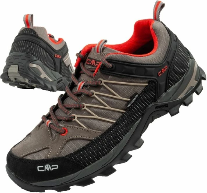 Pohodni čevlji za moške CMP Rigel M 3Q54457, rjavi in črni