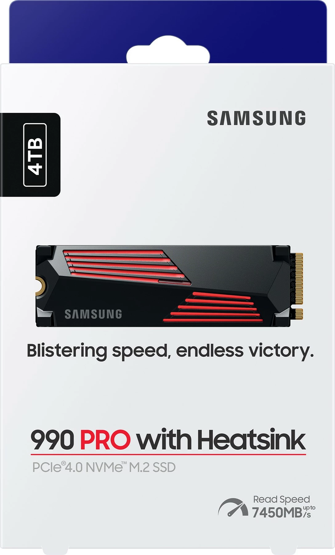 SSD visokih zmogljivosti, Samsung 990 PRO, 4 TB, M.2 2280 PCIe x4 Gen4 NVMe SSD visokih zmogljivosti, Samsung 990 PRO, 4 TB, M.2 2280 PCIe x4 Gen4 NVMe