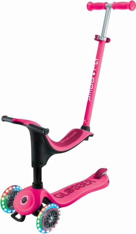 Svetleči otroški skiro Globber