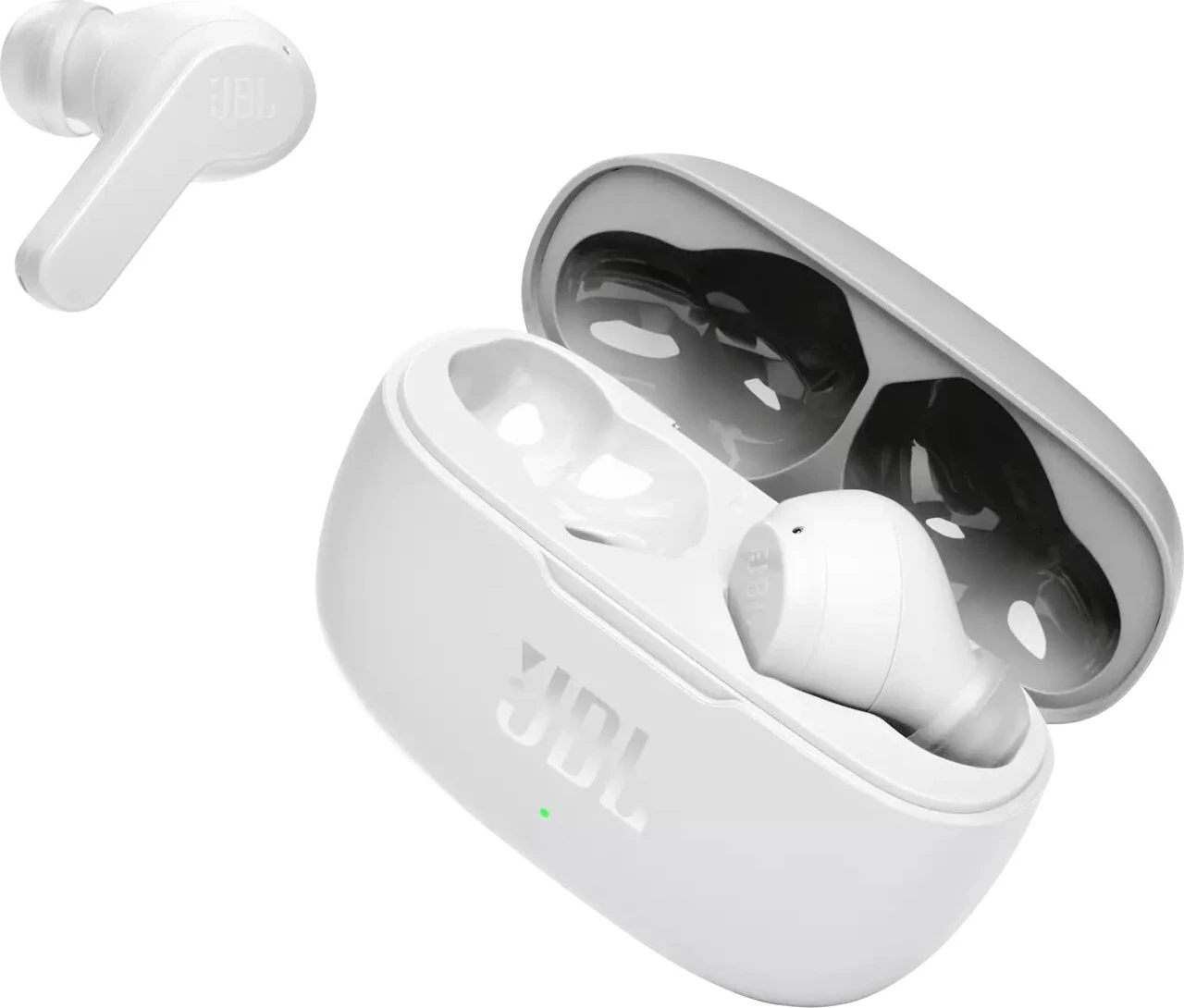 Brezžične slušalke JBL Wave 200 TWS, Bluetooth 5.0, USB-C, bele