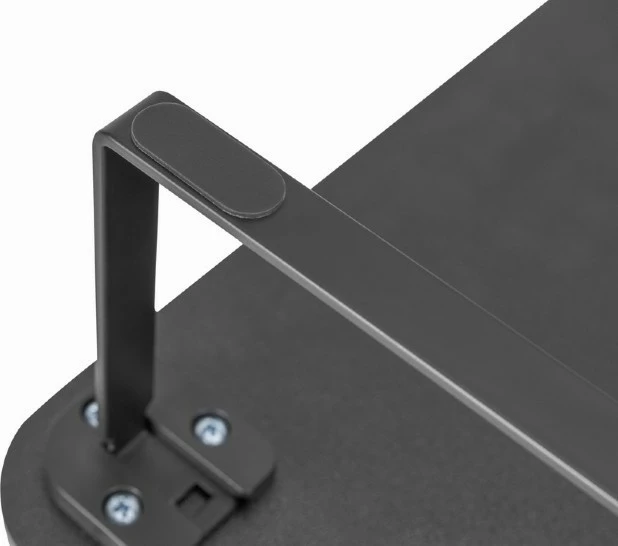 Stojalo za monitor in prenosnik, pravokotno, črno Gembird MS-TABLE-03