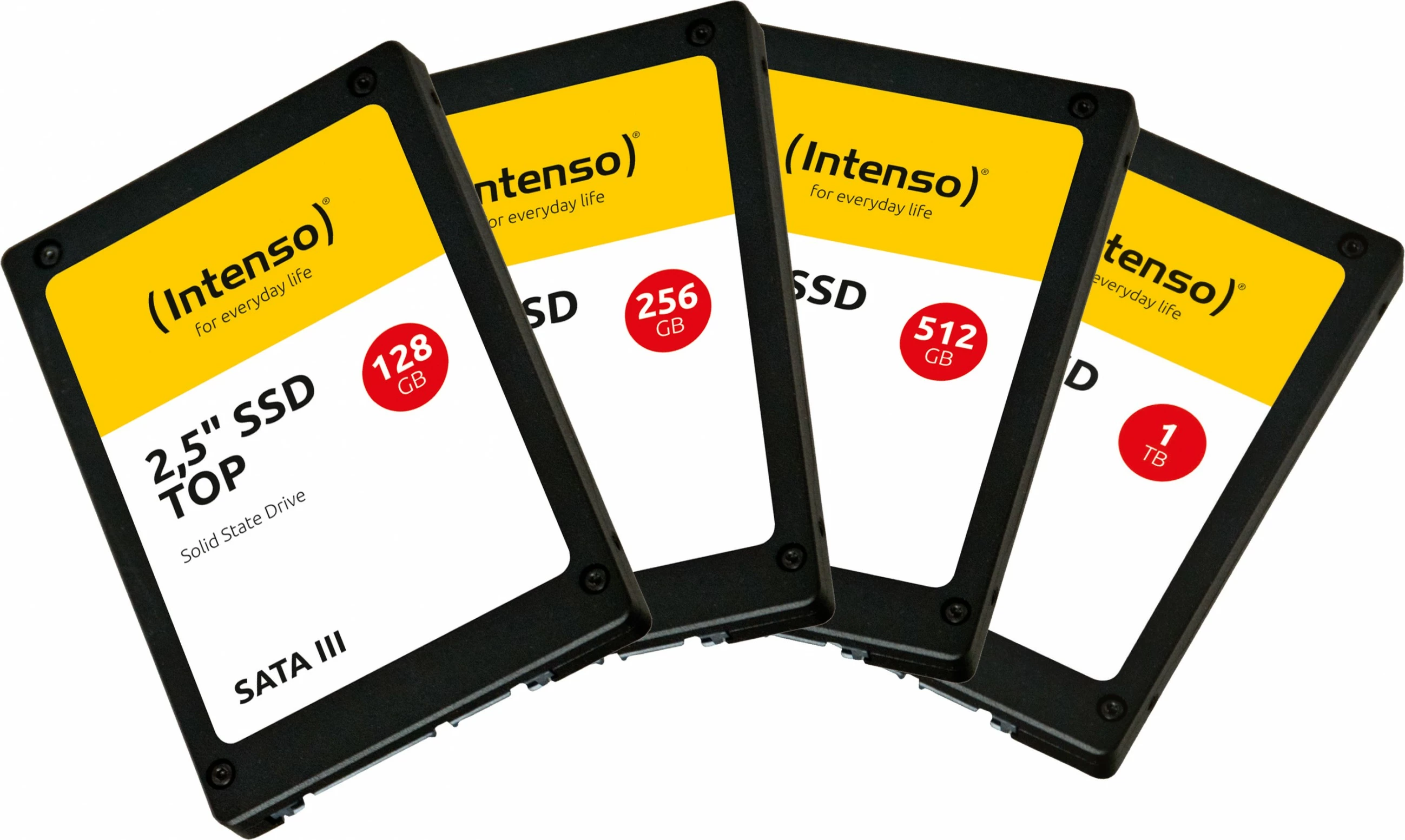 SSD 512 GB, 2,5", 550 MB/s, 6 Gbit/s Intenso Top SSD 512 GB, 2,5", 550 MB/s, 6 Gbit/s Intenso Top