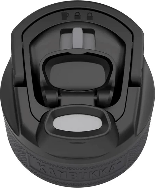 Pokrov 3-v-1 za kozarce Kambukka Elton, črn