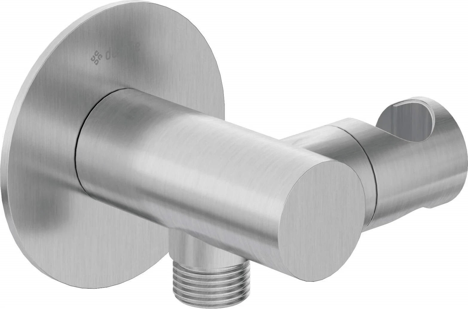 Okrogel kotni priključek z držalom za prho, Deante