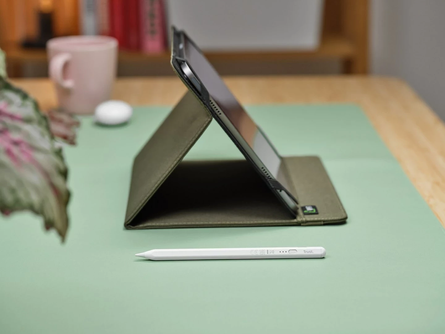 Svinčnik za zaslon Trust Kyna, 13 g, bel