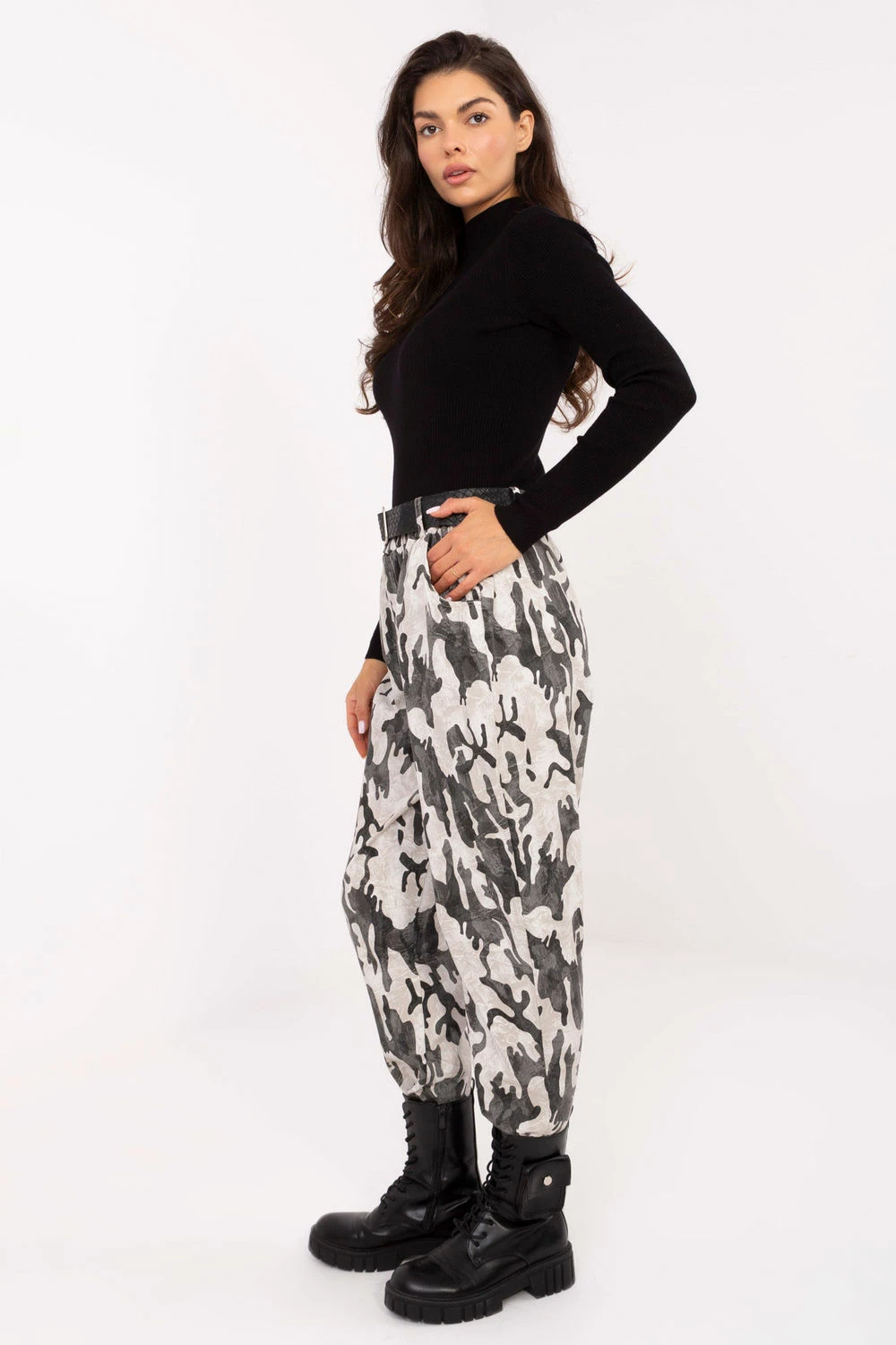 Hlače za ženske Italy Moda 218437, bež