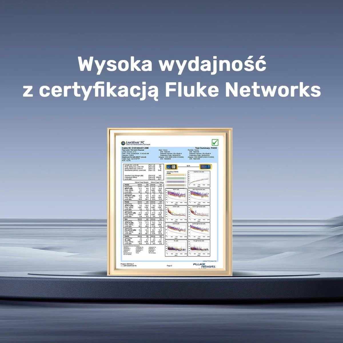 Ethernet kabel Unitek RJ-45 LAN, patchcord kategorija 8, 15 m, črn