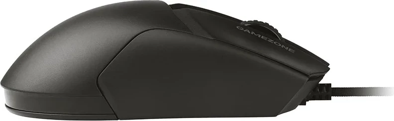 Maus Tracer GameZone COOL, RGB, 12.000 dpi, črn