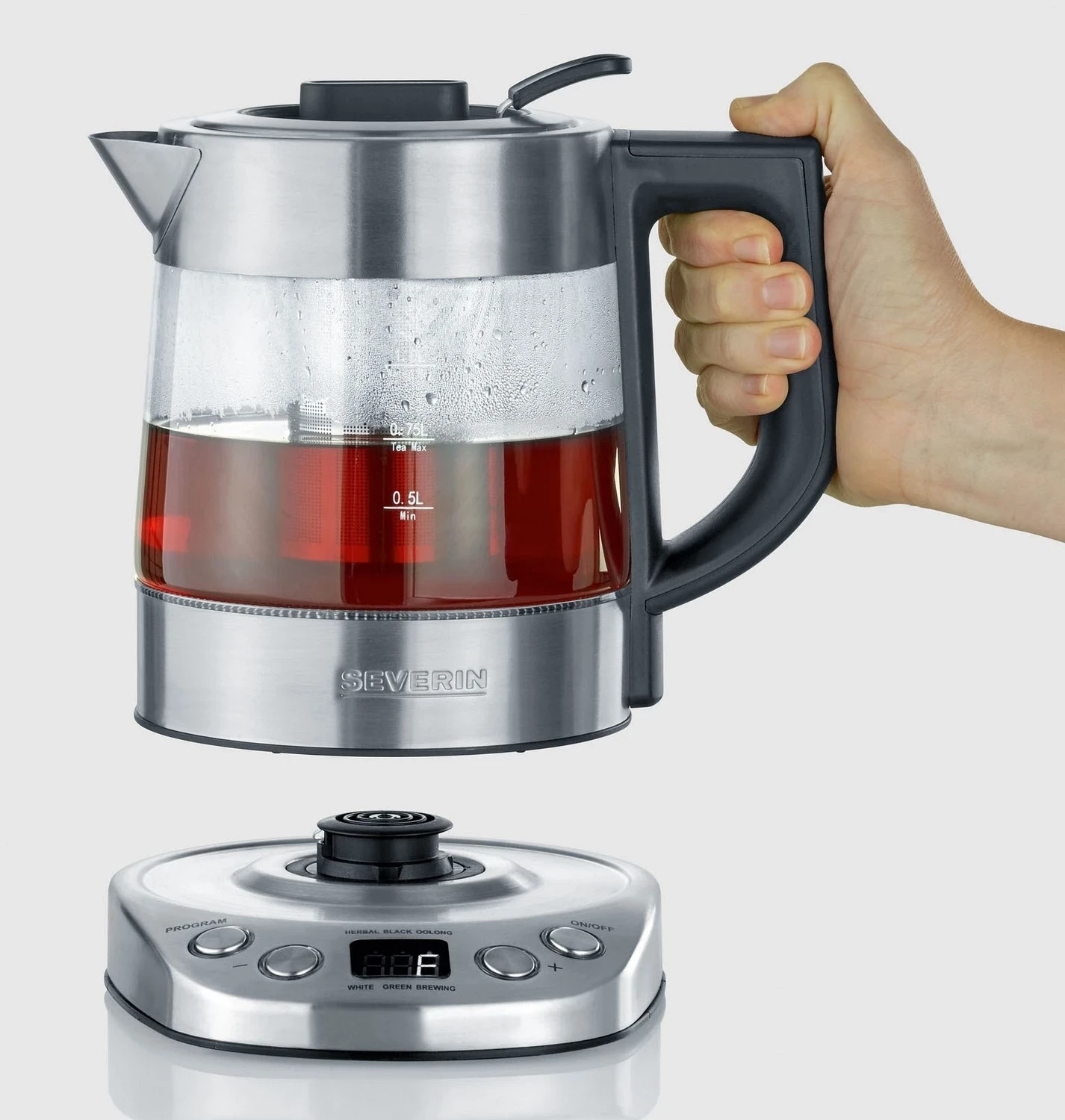 Električni ibrik, Severin WK 3473, srebrn