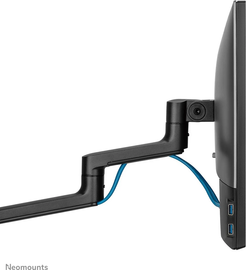 Nagibno ročno držalo za mizo za monitor in prenosnik, Neomounts DS20-425BL2, 27", črno Nagibno ročno držalo za mizo za monitor in prenosnik, Neomounts DS20-425BL2, 27", črno