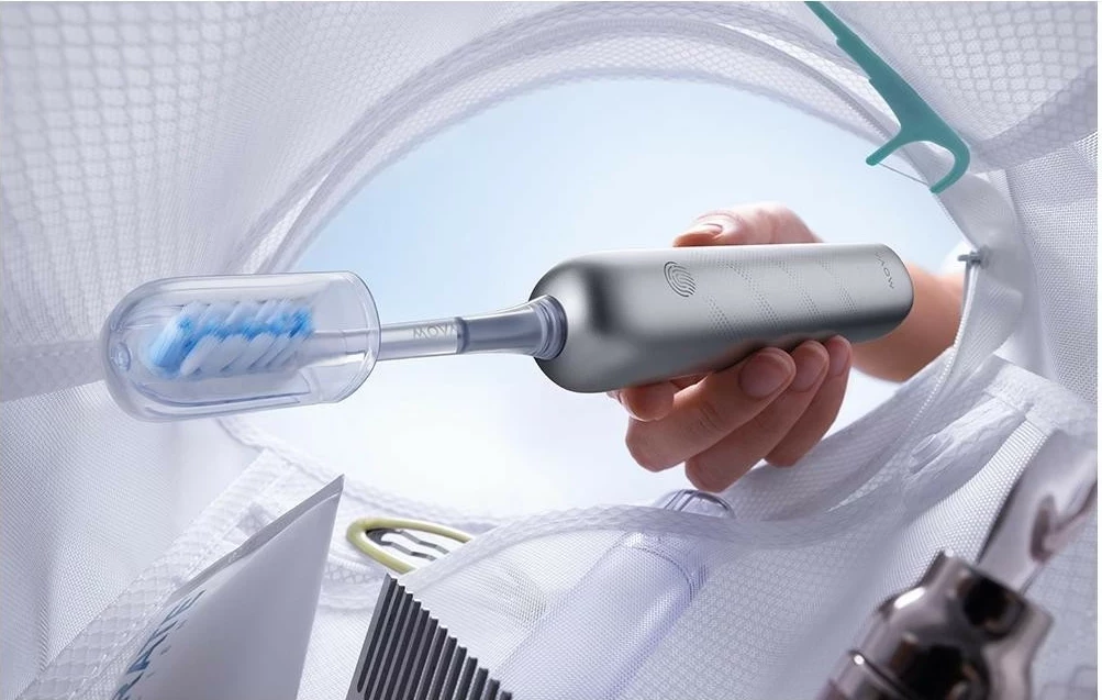 Sonična zobna ščetka Mova Fresh Pro, 10 stopenj intenzivnosti, 3 načini čiščenja, srebrna