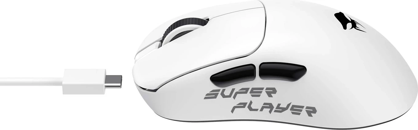 Gaming miška StarBlaze-1, HAVIT, z ali brez kabla, 26000 DPI, bela in črna