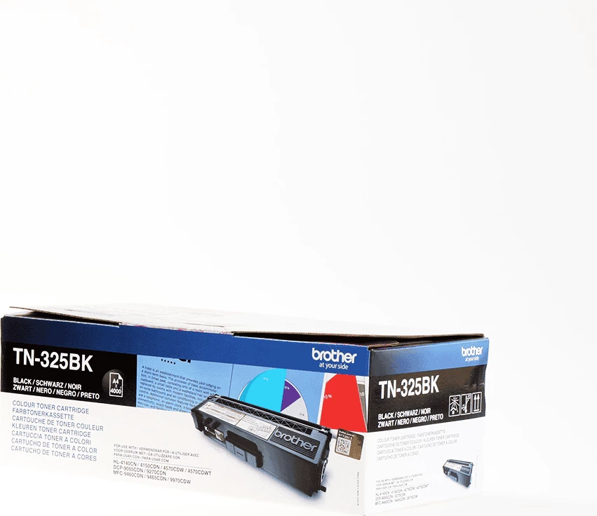 Toner kartuša Brother TN-325BK, 4000 strani, XL, črna