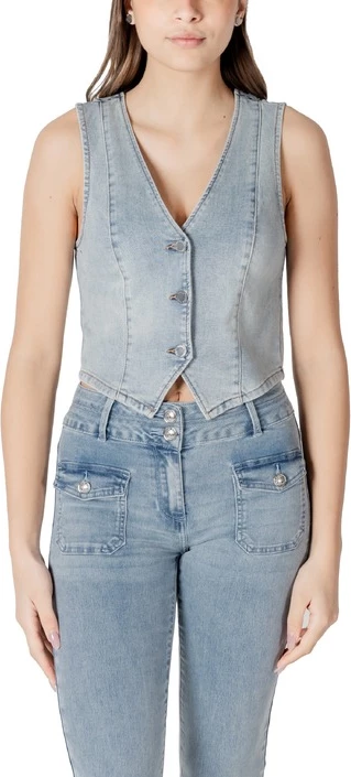 Telovnik za ženske Morgan De Toi, svetlo modre barve