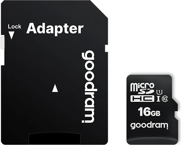 MicroSD kartica 16GB GoodRAM z adapterjem SD