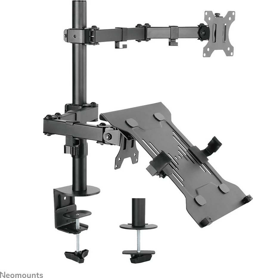 Namizni nosilec za prenosnik Neomounts Newstar FPMA-D550NOTEBOOK, 8 kg, 32", črn Namizni nosilec za prenosnik Neomounts Newstar FPMA-D550NOTEBOOK, 8 kg, 32", črn