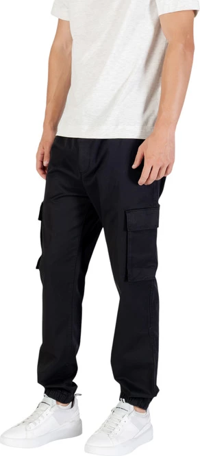 Črne hlače Calvin Klein Jeans za moške