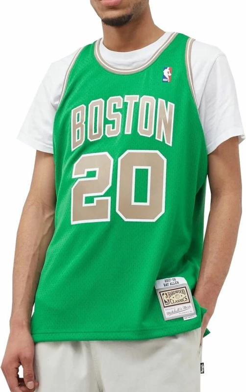 Majica za moške Mitchell & Ness NBA Boston Celtics, zelena