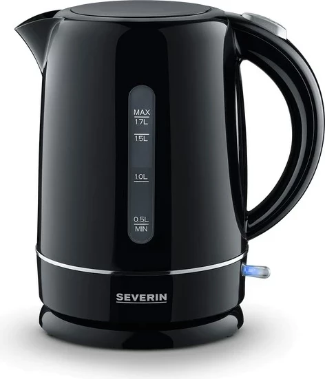 Električni grelnik vode 1,7 L 2200 W, črn Severin WK 4322