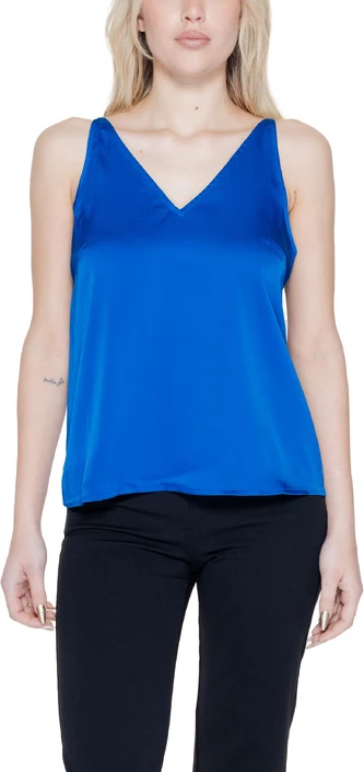 Top za ženske Vila Clothes, svetlo modra