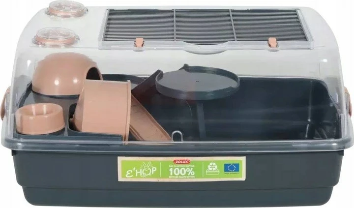 Kavez za hrčka ZOLUX EHOP, 55 cm, roza