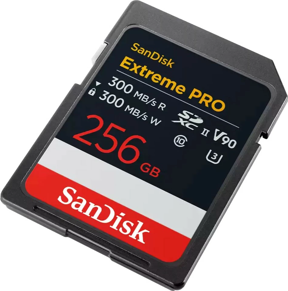 Kartica za pomnilnik 256 GB Sandisk Extreme PRO SDXC, Class 10 UHS-II, črna Kartica za pomnilnik 256 GB Sandisk Extreme PRO SDXC, Class 10 UHS-II, črna
