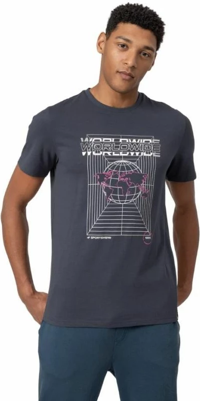 Majica za moške 4F, siva