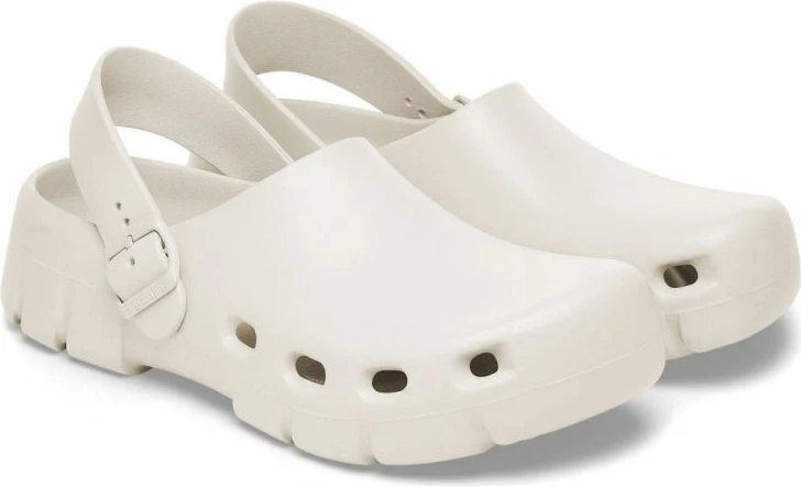 Natikače za ženske, Birkenstock Birki Flow, bele