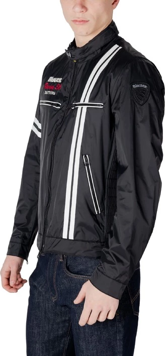 Jakna Blauer, moška, črna