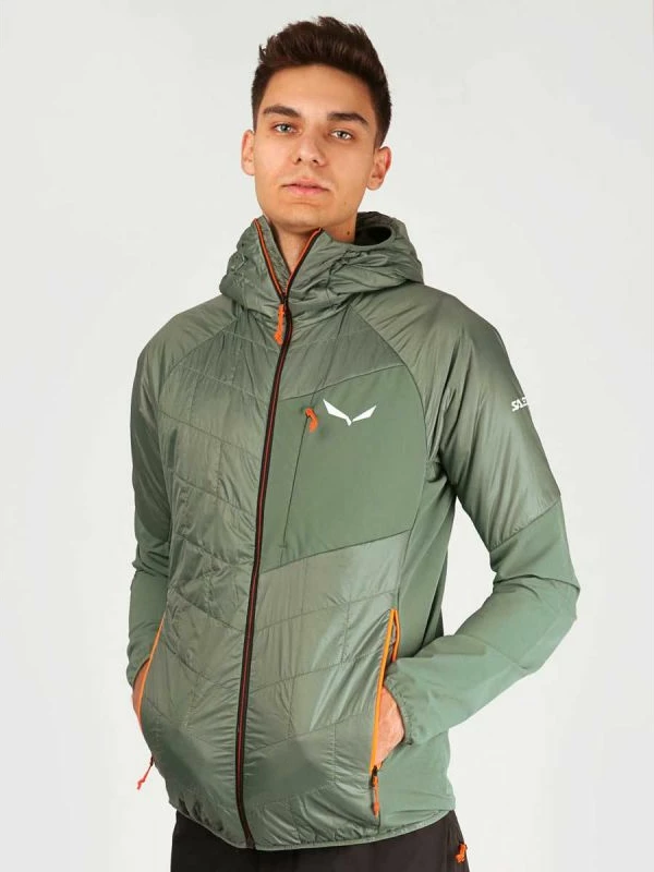Gorska jakna Ortles Hybrid, Salewa, moška, zelena