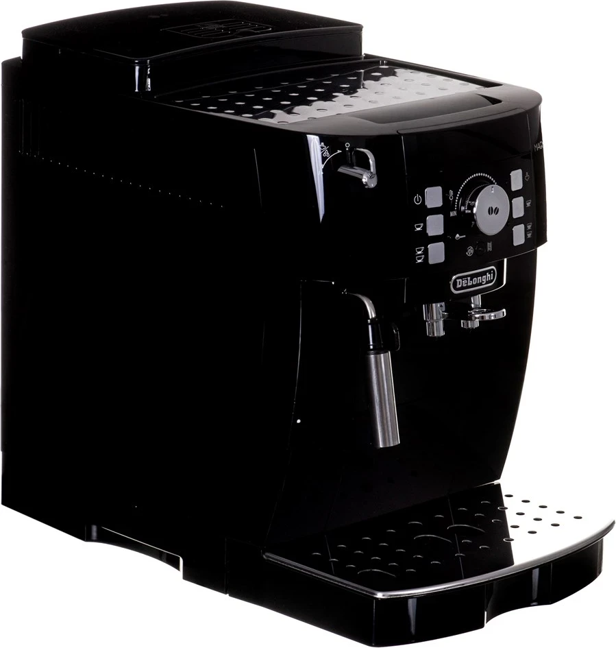 Popolnoma avtomatski kavni aparat DeLonghi Magnifica S ECAM 21.117.B, 1.8 L, črn