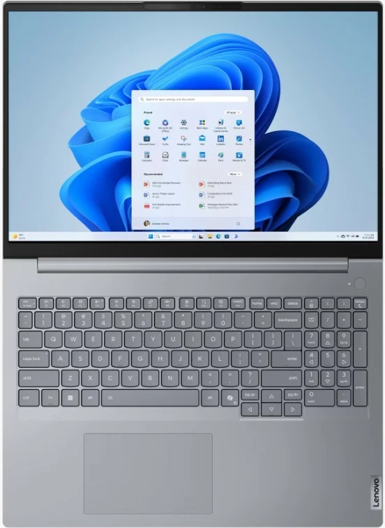 Prenosnik Lenovo ThinkBook 16 G8, Intel Core Ultra 7 255H, 16 GB RAM, 1 TB SSD, 16" WUXGA, Luna Grey