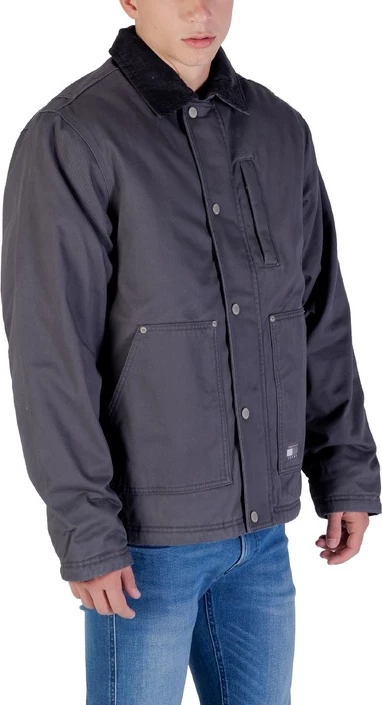 Jakna iz 100% organskega bombaža Tommy Hilfiger Jeans za moške, črna