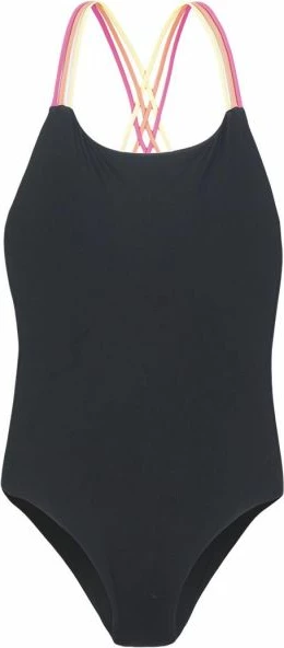 Bikini za dekleta Aquawave, črno in rožnato